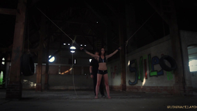 Older dominant knows how to humiliate dark-haired girl