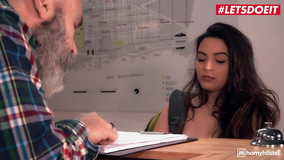 HORNYHOSTEL anger-rage Giant Caboose Latina Ariana Van X Surprise Ravage With BIG BLACK COCK