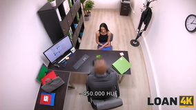 LOAN4K.anger Porno actress is smashed by the assertive creditor in his office