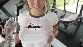 I came to the gym to work out and there was a steaming female there well-prepped to cheat on her bf.