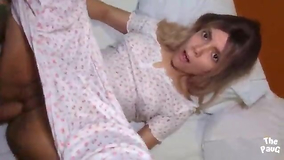 COUGAR stepmom wakes up with her stepson's rock-firm beef whistle in a ultra-nice morning shag