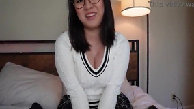 Timid Nerdy Chinese Girlfriend Tofu Is a Secret Nympho