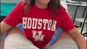 Busty College Freshman Came Over To My Dorm