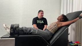 TICKLISH GIRLS -fury Woman Phoenix Gets Her Mushy Catches Look Of Worked Over While Fighting the Tickles
